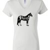 Women's Short Sleeve V-Neck T-Shirt Thumbnail