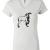 Women's Short Sleeve V-Neck T-Shirt Thumbnail