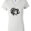 Women's Short Sleeve V-Neck T-Shirt Thumbnail