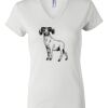 Women's Short Sleeve V-Neck T-Shirt Thumbnail