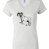 Women's Short Sleeve V-Neck T-Shirt Thumbnail