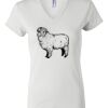 Women's Short Sleeve V-Neck T-Shirt Thumbnail