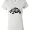 Women's Short Sleeve V-Neck T-Shirt Thumbnail