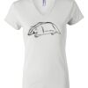 Women's Short Sleeve V-Neck T-Shirt Thumbnail