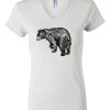 Women's Short Sleeve V-Neck T-Shirt Thumbnail