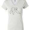 Women's Short Sleeve V-Neck T-Shirt Thumbnail