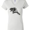 Women's Short Sleeve V-Neck T-Shirt Thumbnail