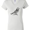 Women's Short Sleeve V-Neck T-Shirt Thumbnail