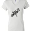 Women's Short Sleeve V-Neck T-Shirt Thumbnail