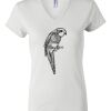 Women's Short Sleeve V-Neck T-Shirt Thumbnail