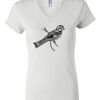 Women's Short Sleeve V-Neck T-Shirt Thumbnail