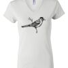 Women's Short Sleeve V-Neck T-Shirt Thumbnail