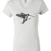 Women's Short Sleeve V-Neck T-Shirt Thumbnail