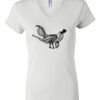 Women's Short Sleeve V-Neck T-Shirt Thumbnail