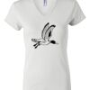 Women's Short Sleeve V-Neck T-Shirt Thumbnail