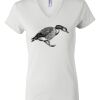 Women's Short Sleeve V-Neck T-Shirt Thumbnail