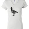Women's Short Sleeve V-Neck T-Shirt Thumbnail