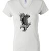 Women's Short Sleeve V-Neck T-Shirt Thumbnail