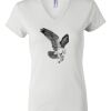 Women's Short Sleeve V-Neck T-Shirt Thumbnail