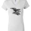 Women's Short Sleeve V-Neck T-Shirt Thumbnail