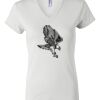 Women's Short Sleeve V-Neck T-Shirt Thumbnail