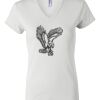 Women's Short Sleeve V-Neck T-Shirt Thumbnail