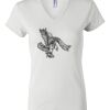 Women's Short Sleeve V-Neck T-Shirt Thumbnail