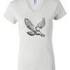 Women's Short Sleeve V-Neck T-Shirt Thumbnail