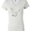 Women's Short Sleeve V-Neck T-Shirt Thumbnail