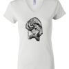 Women's Short Sleeve V-Neck T-Shirt Thumbnail