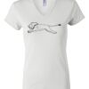 Women's Short Sleeve V-Neck T-Shirt Thumbnail