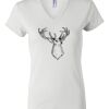 Women's Short Sleeve V-Neck T-Shirt Thumbnail