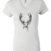 Women's Short Sleeve V-Neck T-Shirt Thumbnail