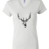 Women's Short Sleeve V-Neck T-Shirt Thumbnail