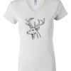 Women's Short Sleeve V-Neck T-Shirt Thumbnail