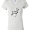 Women's Short Sleeve V-Neck T-Shirt Thumbnail