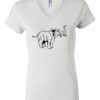 Women's Short Sleeve V-Neck T-Shirt Thumbnail