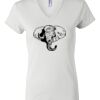 Women's Short Sleeve V-Neck T-Shirt Thumbnail