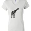 Women's Short Sleeve V-Neck T-Shirt Thumbnail