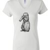 Women's Short Sleeve V-Neck T-Shirt Thumbnail