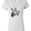 Women's Short Sleeve V-Neck T-Shirt Thumbnail