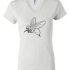 Women's Short Sleeve V-Neck T-Shirt Thumbnail