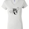 Women's Short Sleeve V-Neck T-Shirt Thumbnail