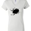 Women's Short Sleeve V-Neck T-Shirt Thumbnail