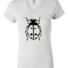 Women's Short Sleeve V-Neck T-Shirt Thumbnail