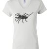 Women's Short Sleeve V-Neck T-Shirt Thumbnail