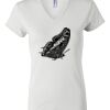 Women's Short Sleeve V-Neck T-Shirt Thumbnail