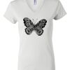 Women's Short Sleeve V-Neck T-Shirt Thumbnail