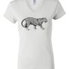 Women's Short Sleeve V-Neck T-Shirt Thumbnail