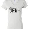 Women's Short Sleeve V-Neck T-Shirt Thumbnail